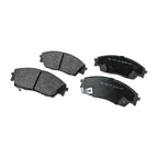 Set of 4 NAO Brake Pads for Honda Civic 4WD (1988–1991)