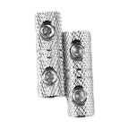 Set of 2 8GA Brass Terminal Butt Connectors for Improved Audio Performance