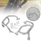 Lower Engine Guard Crash Bar for BMW F900XR (2020–2022) - Steel, Silver