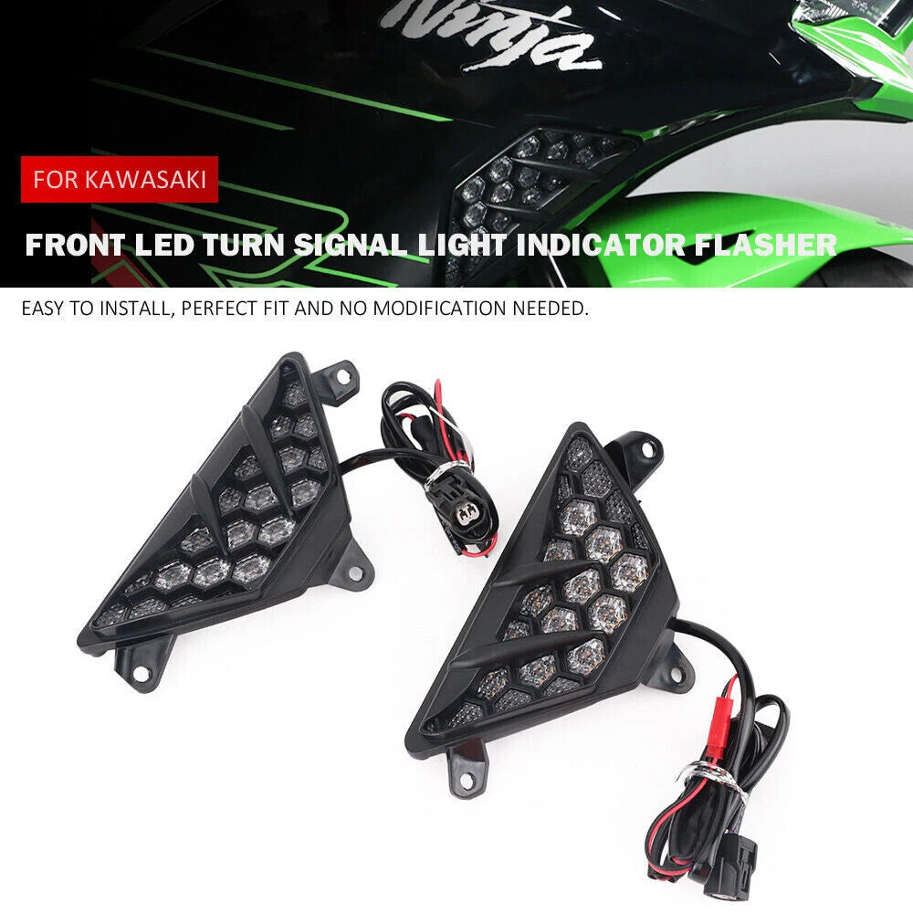 LED Turn Signal Lights for Kawasaki Ninja 650 EX650 ZX4R ZX4 RR ZX25R