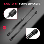 2X Gas Struts for Topper Canopy Truck Cap Pickup Window (17")