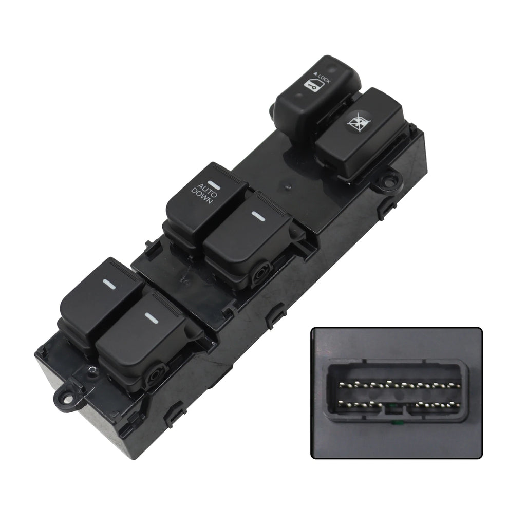Left Driver Master Power Window Switch for Kia Soul (2011–2013) 93570-2K010