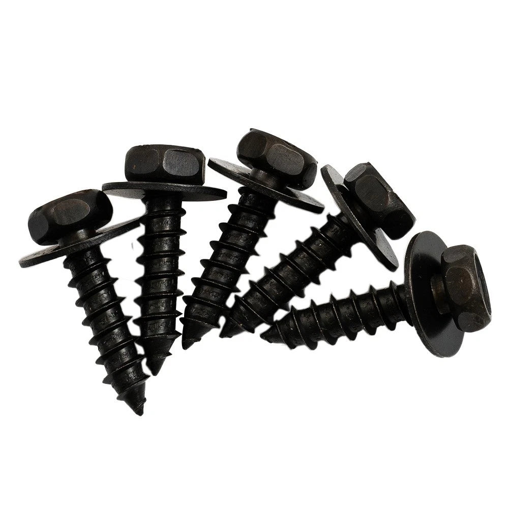 Set of 5 Fender Lining Wheel Arch Mudguard Trim Clips for