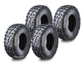 Set of 4 Free Country 26x9-12 8PR ATV/UTV Tires with Scuff Guard