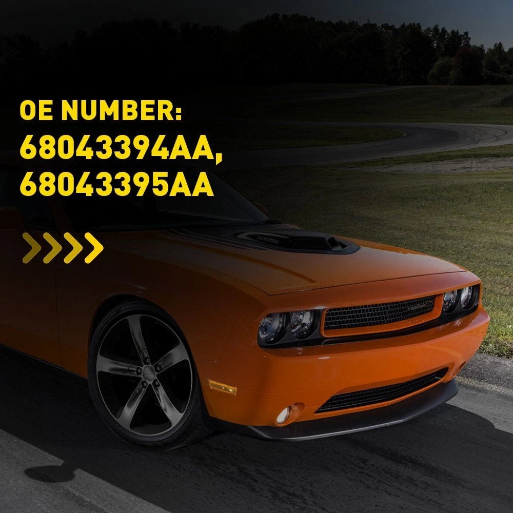 OE-Style Amber Lens Side Marker Lights for Dodge Challenger (2008–2014)