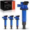 4x Blue Ignition Coil for Toyota Corolla Matrix Pontiac Vibe (1999–2008)