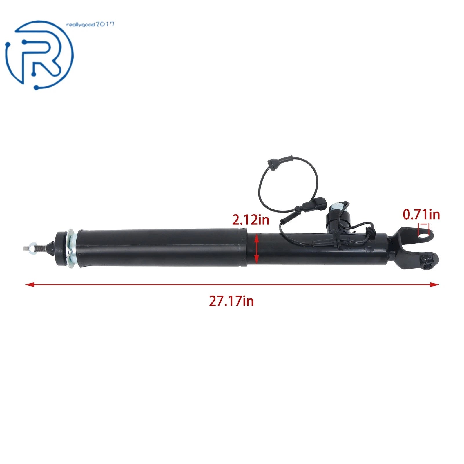 2X Rear Shock Absorbers for Lincoln MKS (2013-2016)