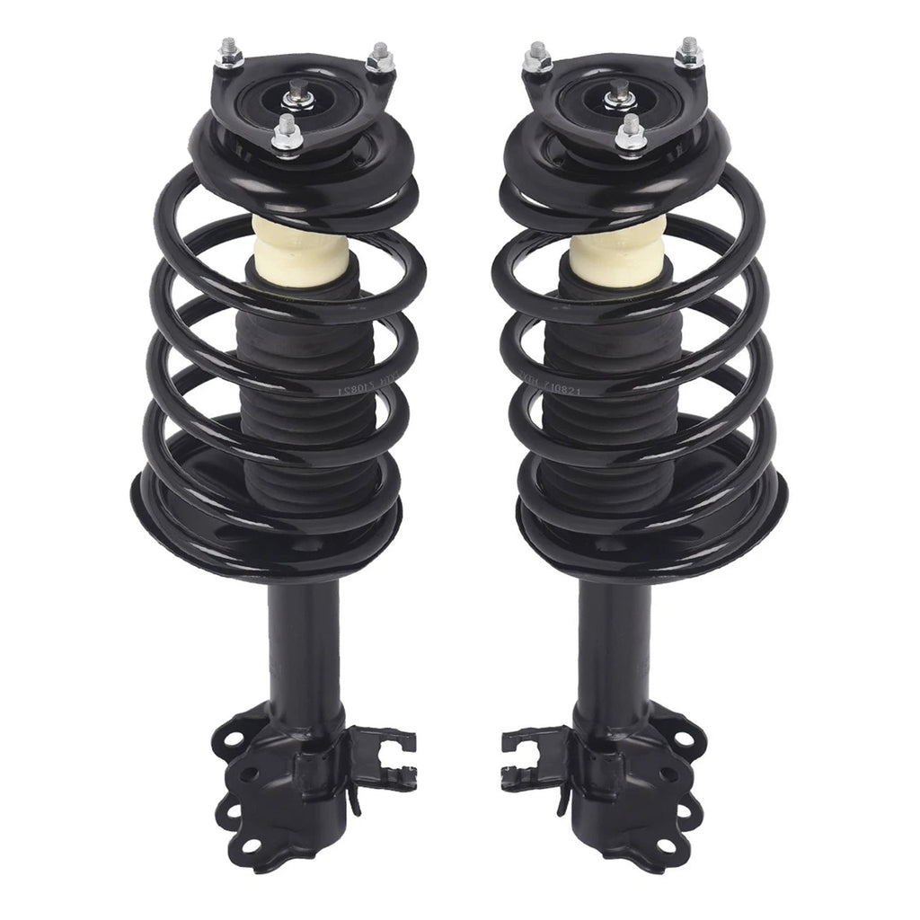 2X Front Complete Shock Struts with Coil Springs for Nissan Sentra (2002–2006)