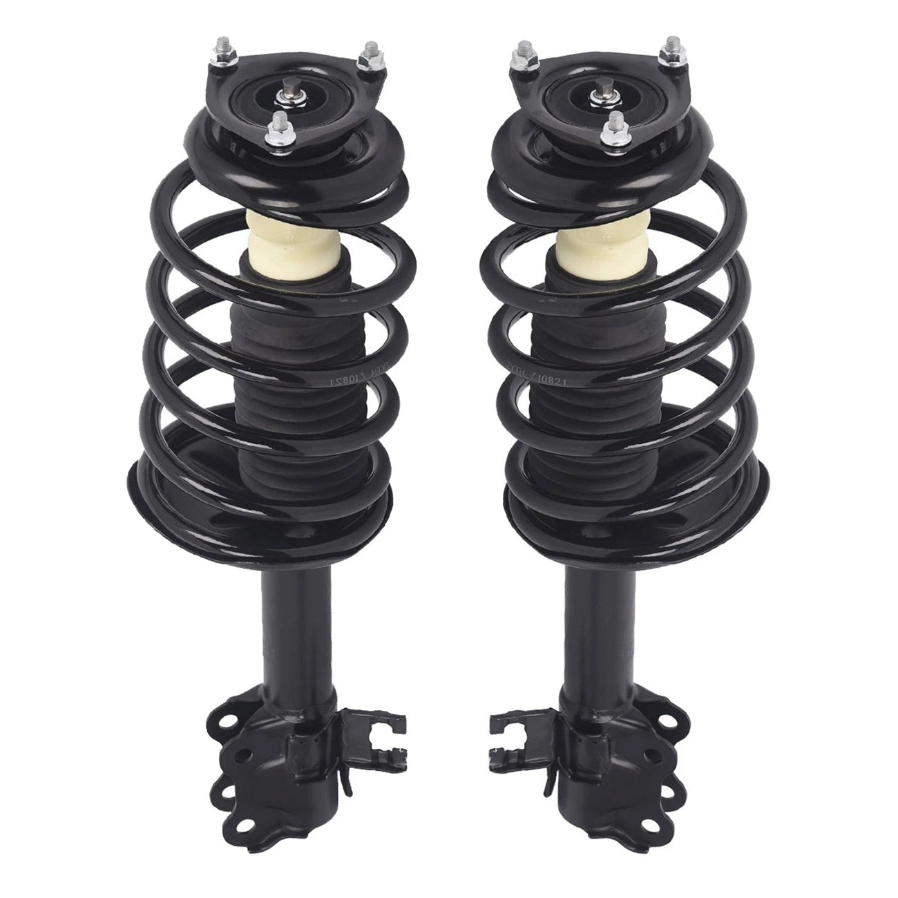 2X Front Complete Shock Struts with Coil Springs for Nissan Sentra (2002–2006)