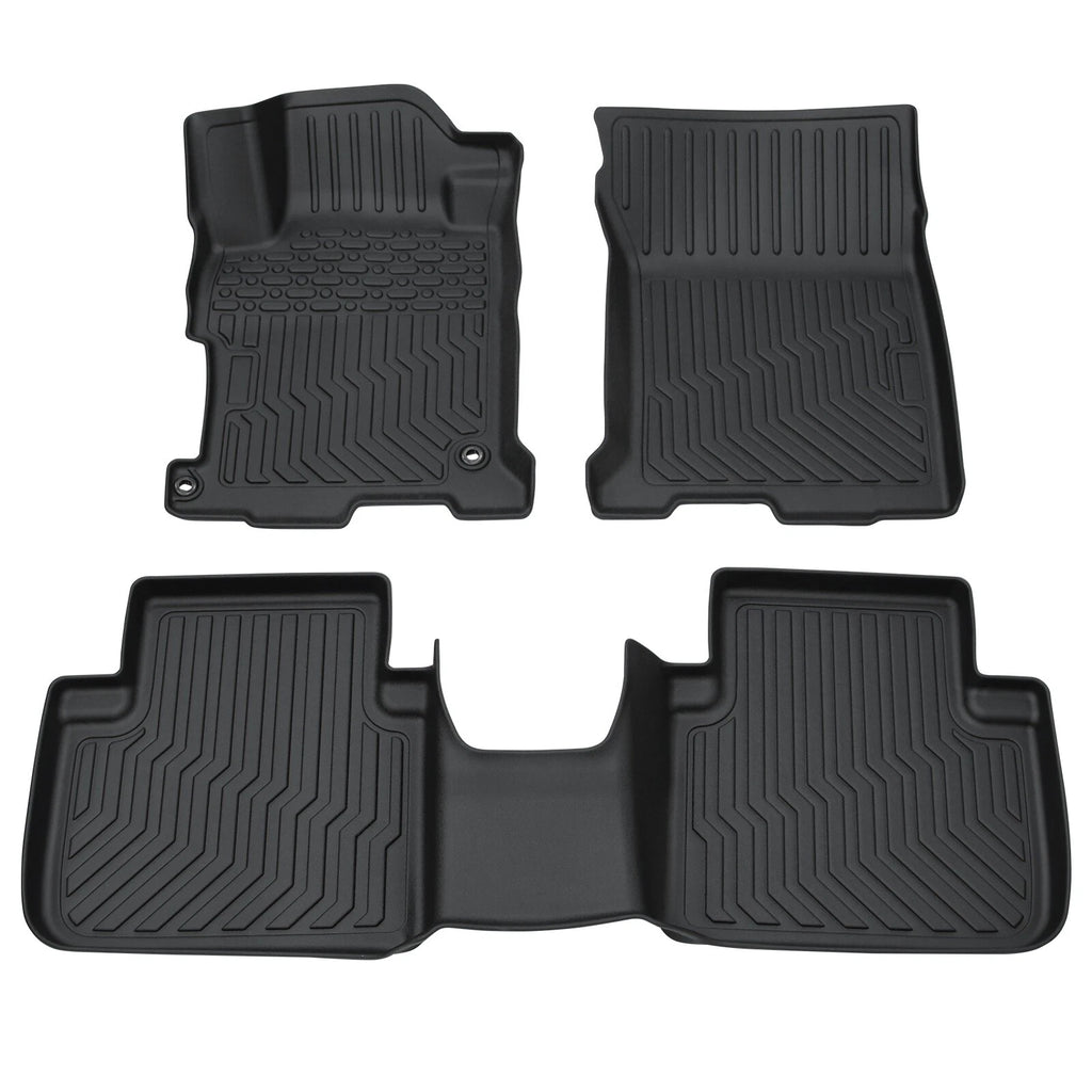 Set of 4 All Weather Floor Mats for Honda Accord Sedan (2013–2017)