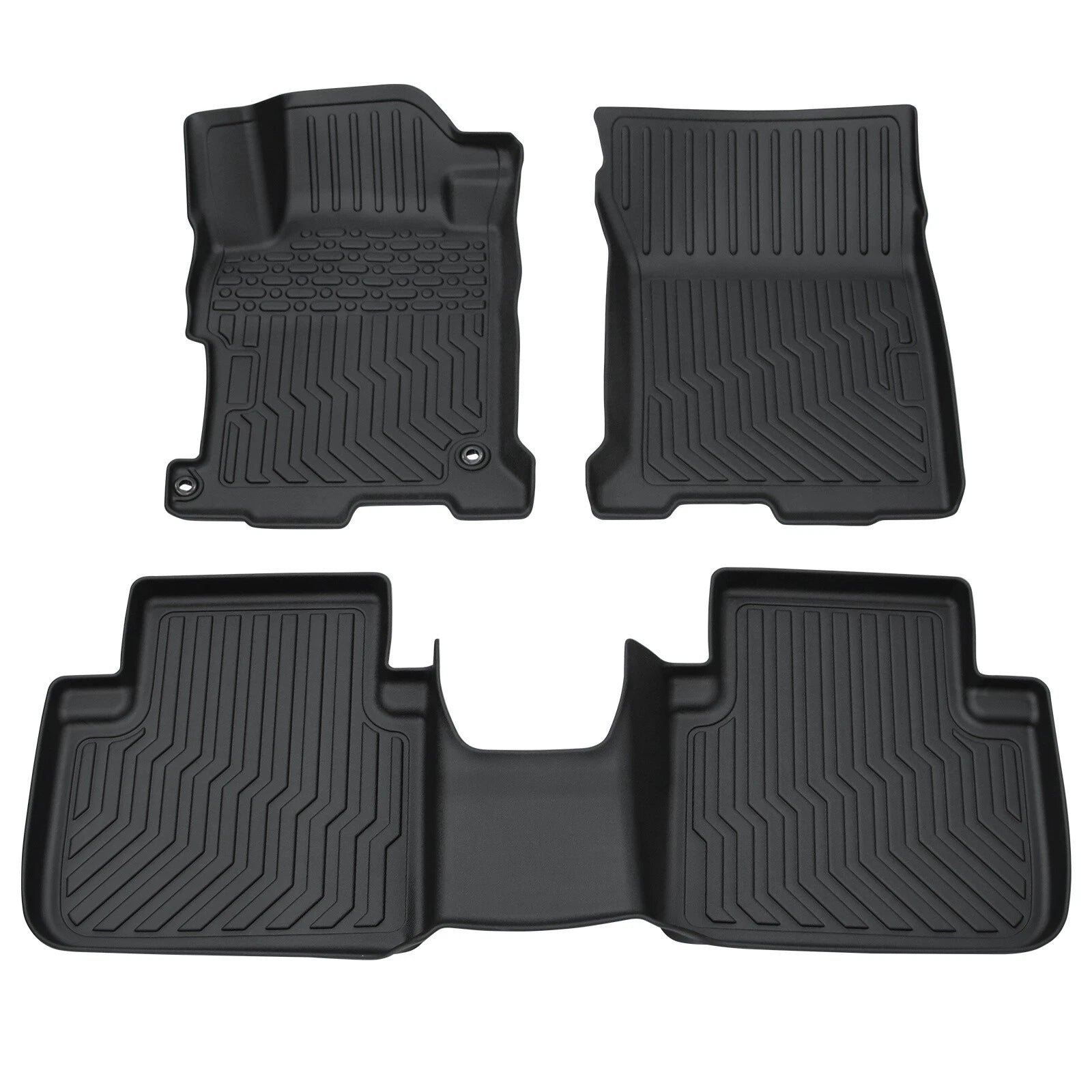 Set of 4 All Weather Floor Mats for Honda Accord Sedan (2013–2017)