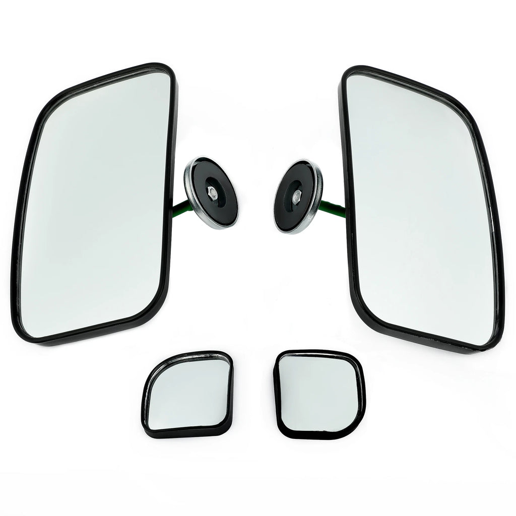 Magnetic Rearview Mirrors for John Deere Gehl Skid Steer Loader (W/Convex Mirror)