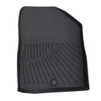 Set of 4 3D Carpet Floor Mats for Kia Sorento (2016–2020) Black TPE Anti-Slip
