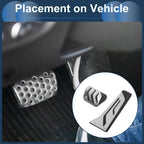 Automatic Foot Accelerator Pedal Covers for BMW 5 Series (2004 - 2010)