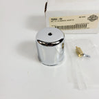 Cylindrical Gauge Chrome Housing Kit for Harley-Davidson (2004) 75264-04