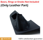 Leather Shift Boot Cover for Toyota Supra JZA80 (1993–1998) Black