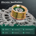 Alternator 100A for Mazda 3/6/CX-3/MX-5 (2014–2023) 27060-WB002 20288