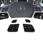 Steering Wheel Control Switch Button Cover Kit for Benz GL (2013–2015)
