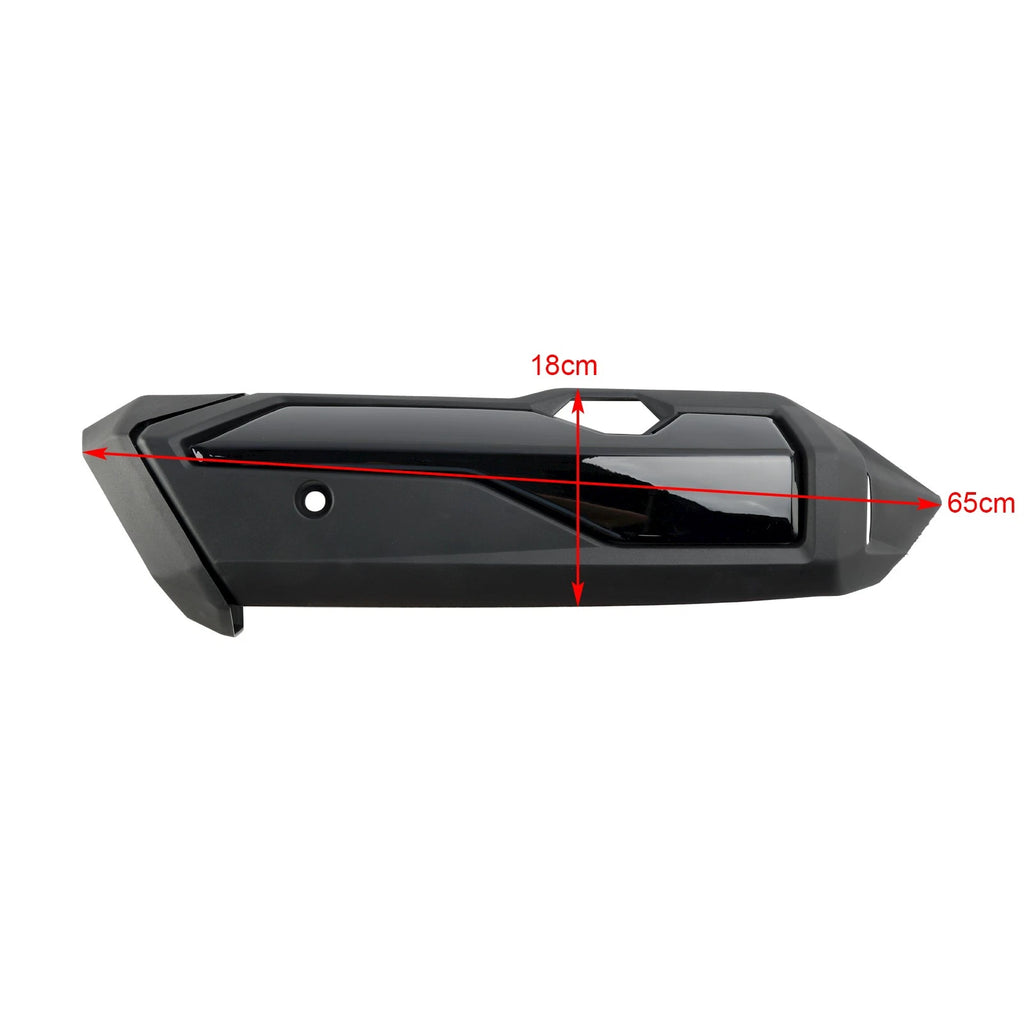 Exhaust Pipe Heat Shield Cover for Honda Forza 350 NSS350 (2021–2024) Black