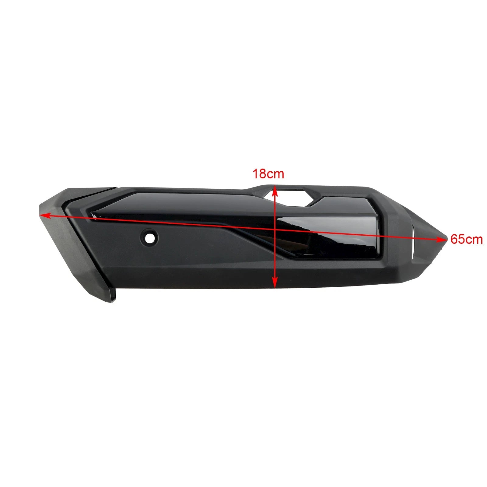 Exhaust Pipe Heat Shield Cover for Honda Forza 350 NSS350 (2021–2024) Black