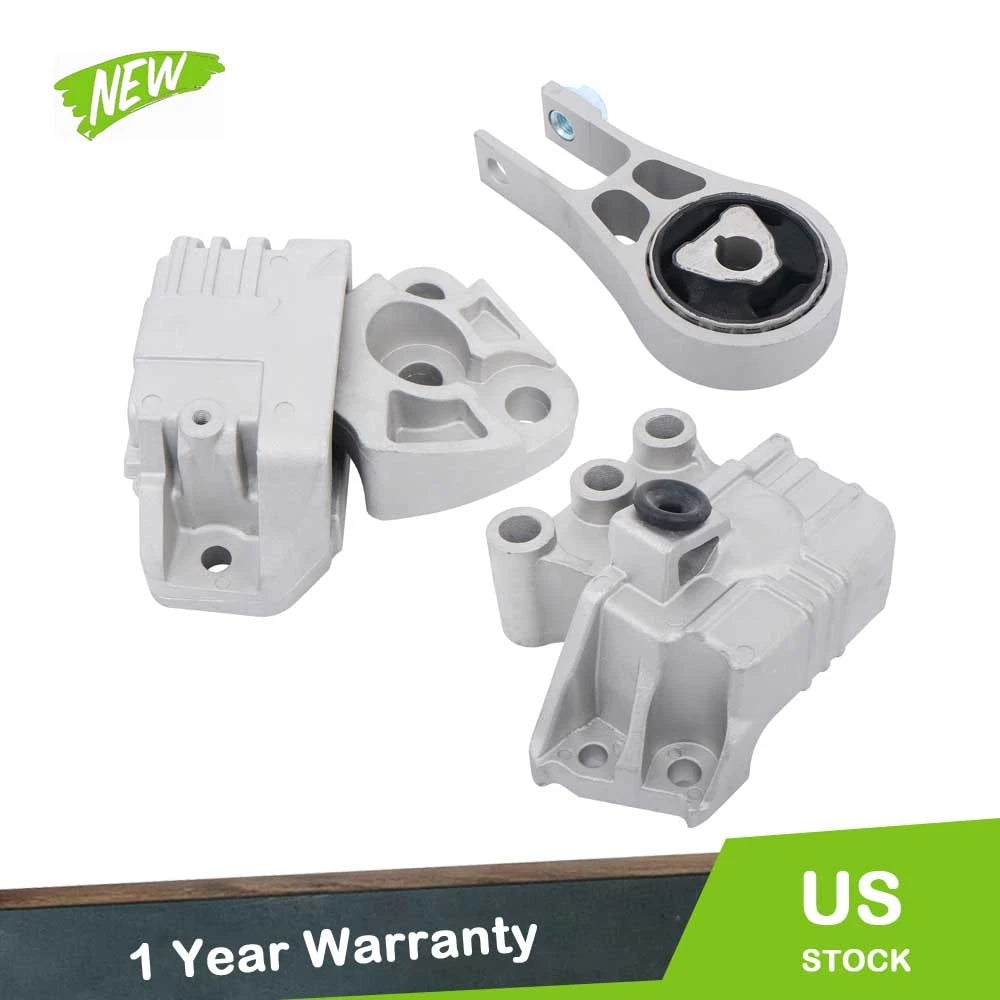 3X Engine Mounts & Automatic Trans Mount for Jeep Compass (2017–2021)