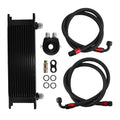 New Aluminum 13 Row An10 Universal Engine Oil Cooler +filter Adapter Kit