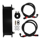 New Aluminum 13 Row An10 Universal Engine Oil Cooler +filter Adapter Kit