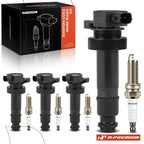 Set of 4 Ignition Coils & Spark Plugs for Kia Soul (2010–2011)