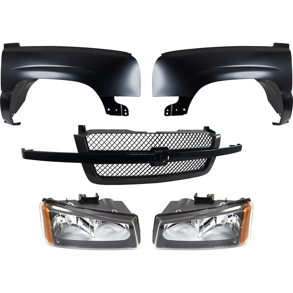 Fender Kit for Chevy Silverado 1500 (2003–2006) Front Left and Right