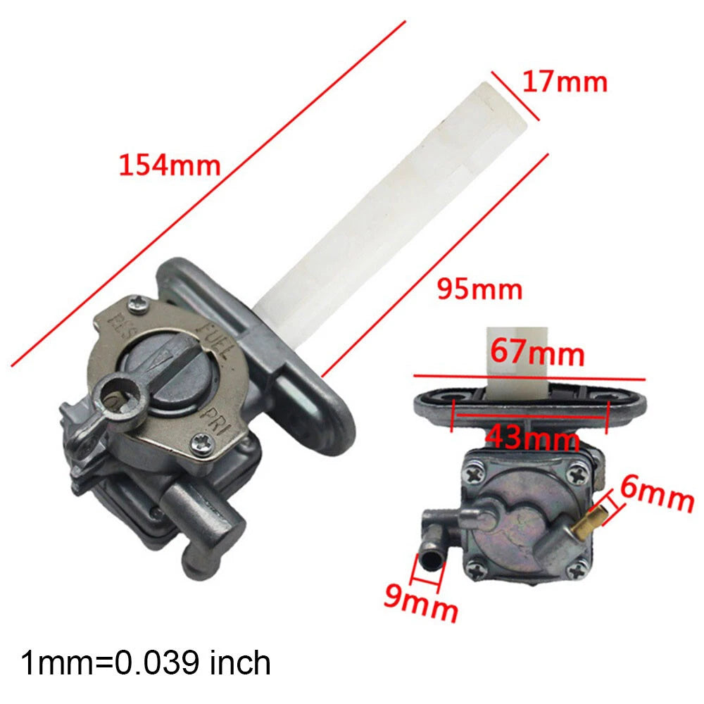 2Pcs Fuel Tank Pump Petcock Switch for Suzuki GS300 GS450 GS550 GS650 GS750 44300-45370