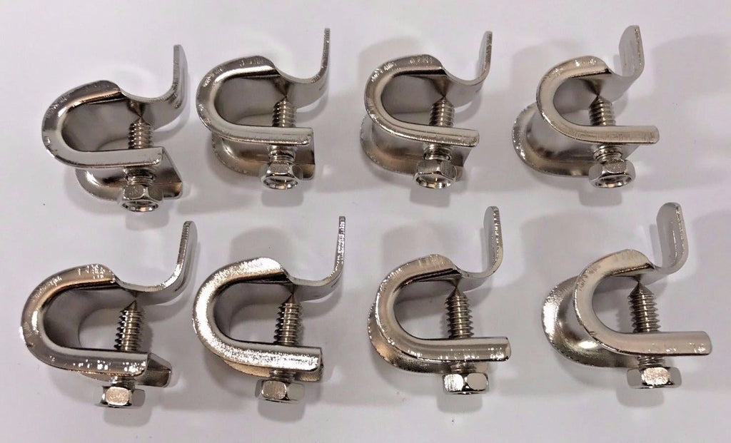 Fender Skirt Mounting Clips Set of 8 for Chevrolet Oldsmobile Buick (1955–1966)