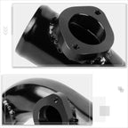 2.5" Aluminum Turbo BOV Adapter Flange Pipe for Type-S RS RZ