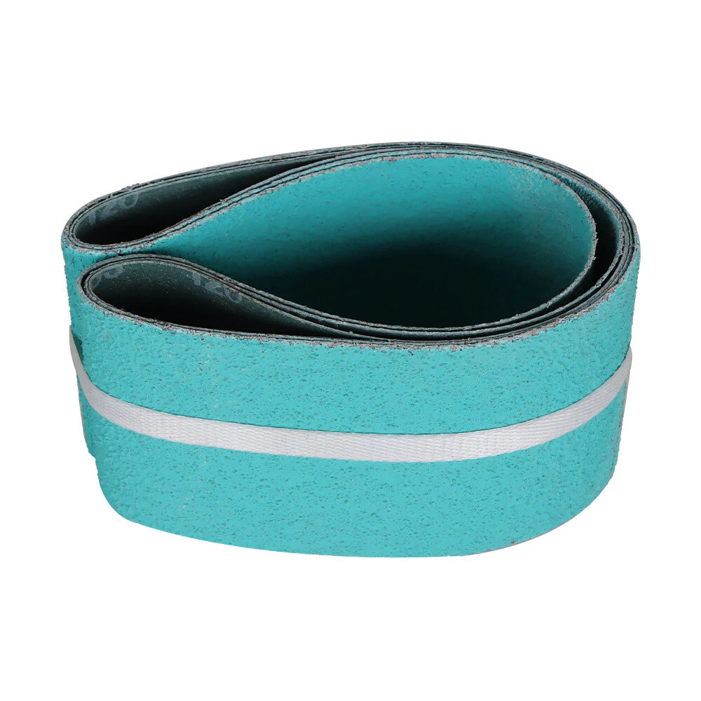 Set of 4 Zirconia Sanding Belts for USA Metal Grinding (36 Inch)