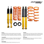 2" Lift Kit for Toyota Land Cruiser Prado 150 (2010–2023) Shocks Springs Strut