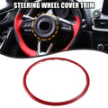 Steering Wheel Cover Trim for Mazda 3 (2014–2023) Red