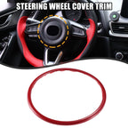 Steering Wheel Cover Trim for Mazda 3 (2014–2023) Red