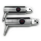 Chrome Footpegs for Harley-Davidson Softail Fat Boy FLFB & Fat Bob (2018–Present)
