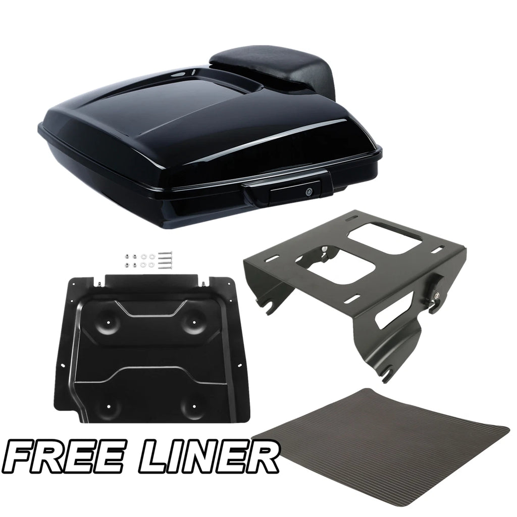 Razor Trunk Backrest Pad for Harley Road King (2014–2025)