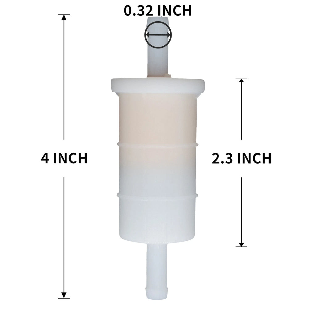 Inline Fuel Filter for Yamaha 30 40 HP Outboard (65W-24251-00-00, 18-7830)