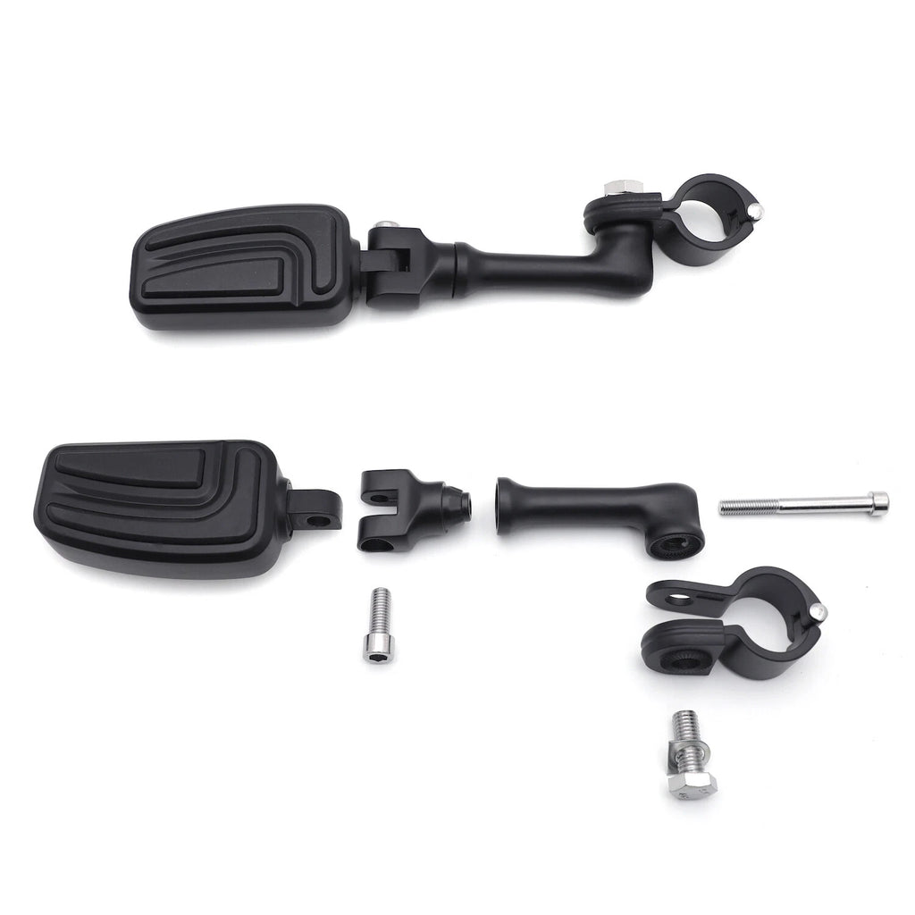 Foot Peg Kit for Honda DLX600 Shadow VT600 (1.25" Engine Guard, 4.5")