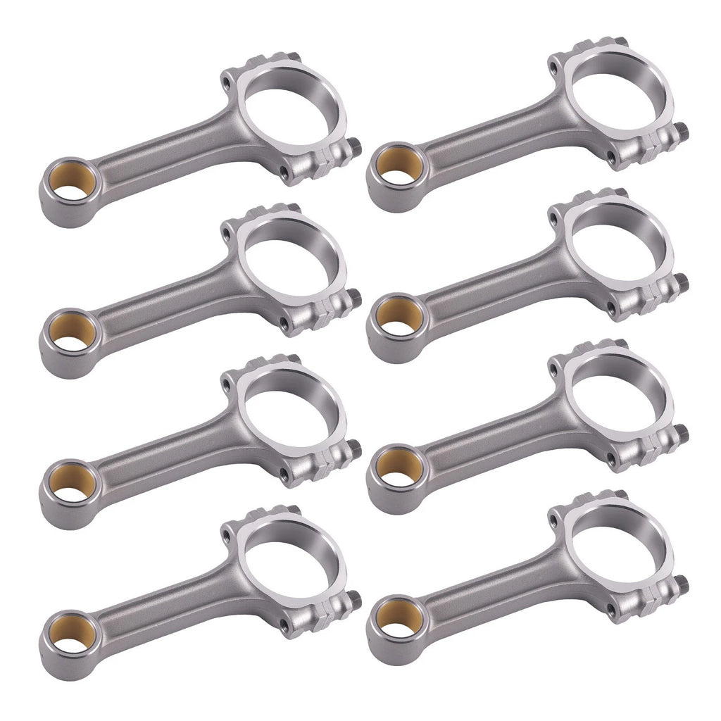 5.700" I-Beam 5140 Connecting Rods for SBC Chevy 350 (Bushed)