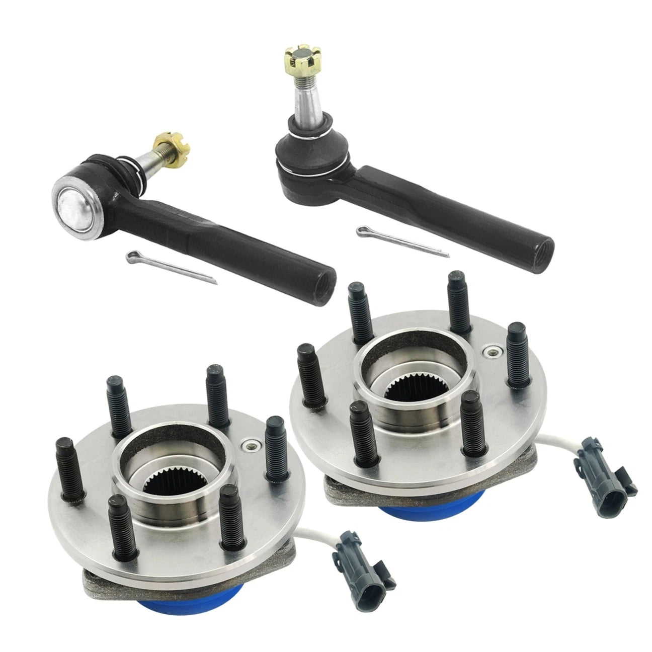Wheel Hub + Tie Rod Sway Bar Kit for Chevrolet Uplander Pontiac Montana (2005–2009) 513236
