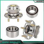Set of 4 Front Rear Wheel Bearing Hub for Honda Accord (2013–2020)