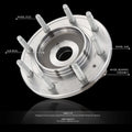 Front Left or Right Wheel Bearing Hub w/ABS Sensor for Silverado Sierra (2011–2020)