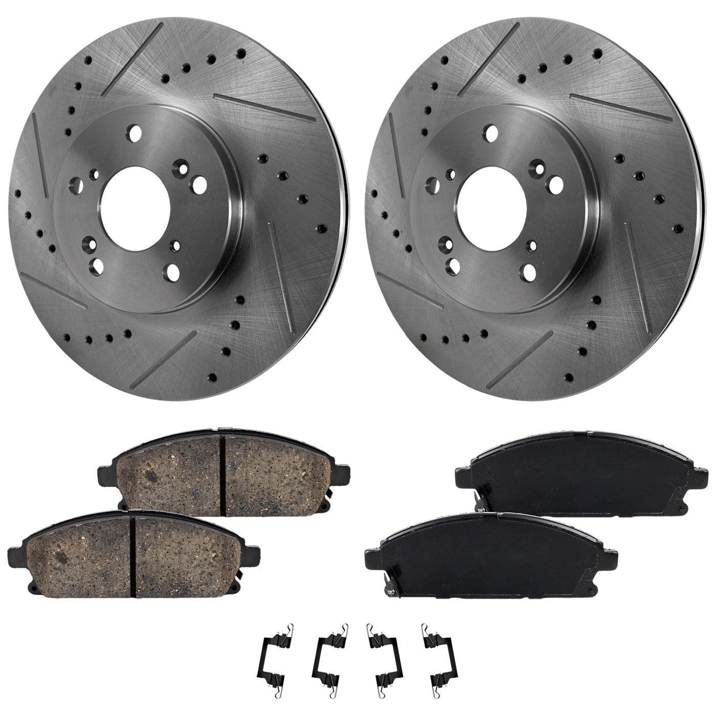 Front Brake Disc Rotors and Pads Kit for Acura MDX (2003–2006)