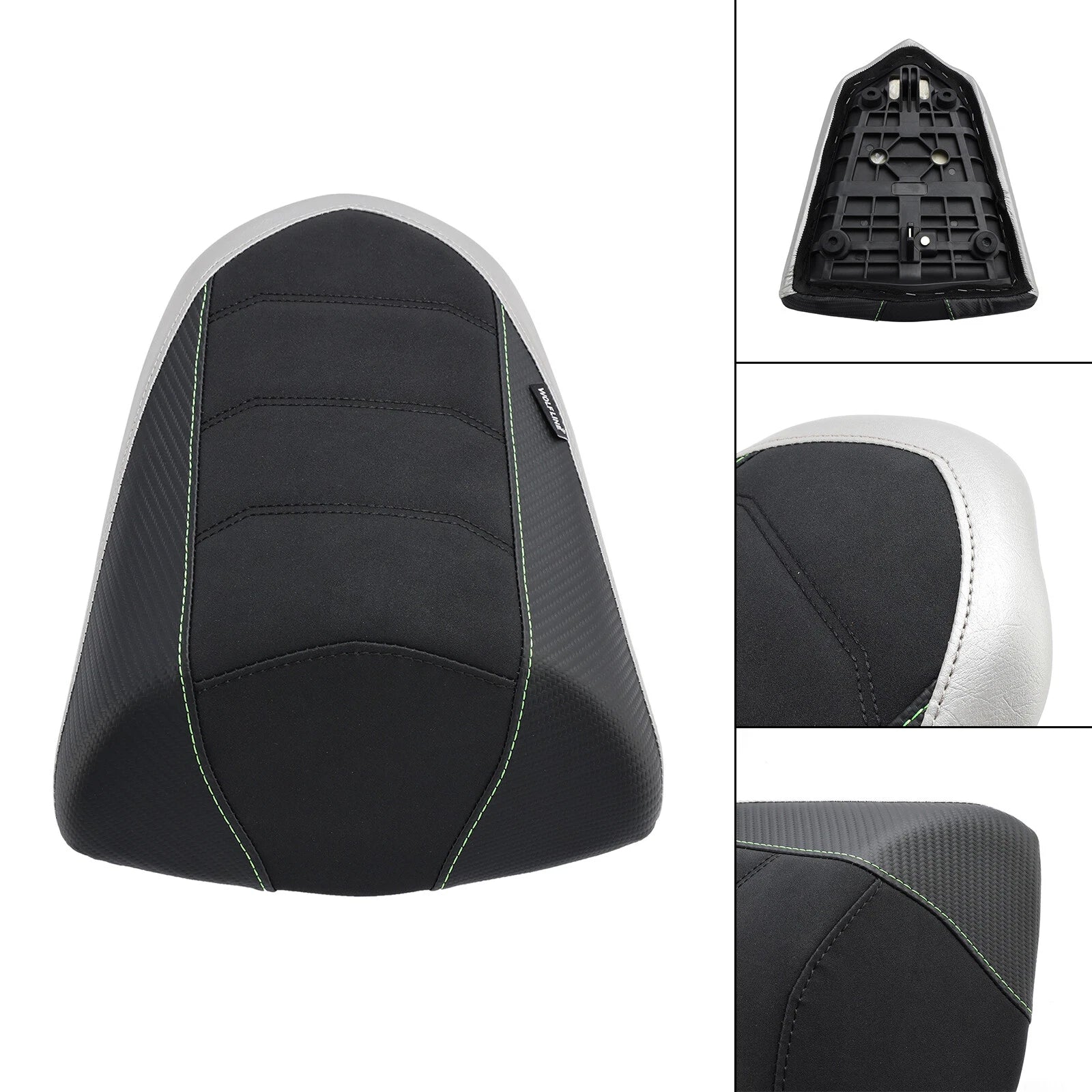 Rear Passenger Seat Cushion for Kawasaki Ninja 1000SX (2022–2023) A9