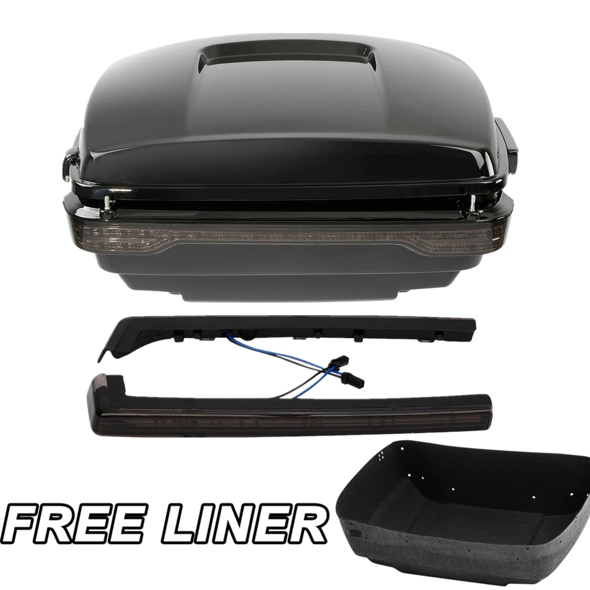 Trunk Brake Tail Light & Side Marker for Harley Electra Road Glide (2014–2025)
