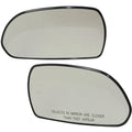 Set of 2 Mirror Glasses for Kia Elantra (Driver & Passenger Side)