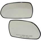 Set of 2 Mirror Glasses for Kia Elantra (Driver & Passenger Side)