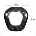 Carbon Fiber Steering Wheel Center Cover for Corvette C8 (2020–2023)